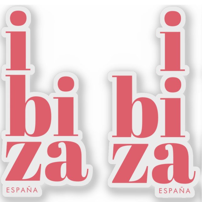Snyggt Ibiza Spanien Klistermärken (Skapare uppladdad)