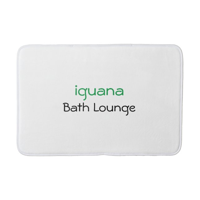 Snyggt Iguana Bath Lounge Bath Mat Badrumsmatta (Framsidan)