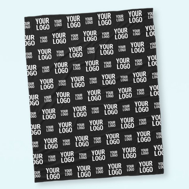 Snyggt Image, Design eller Business Logotyp Mönste Fleecefilt (Skapare uppladdad)