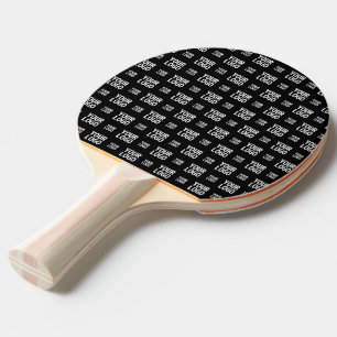 Snyggt Image, Design eller Business Logotyp Mönste Pingisracket