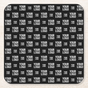 Snyggt Image, Design eller Business Logotyp Mönste Underlägg Papper Kvadrat