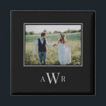 Snyggt Initialer Redigerbart Färg-fotonätverk Magnet<br><div class="desc">Fotogåvor är de bästa gåvorna! Personlig enkelt med text och/eller bilder för ett anpassningsbar. Designad av Berry Berry Sweet,  Modern Stationery och Personlig Gifts. Besök vår webbplats på www.berryberrysweet.com för att se vår fullt product linjer.</div>