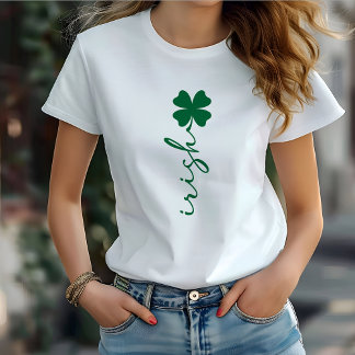 Snyggt Irish Four Löv Klöver T Shirt