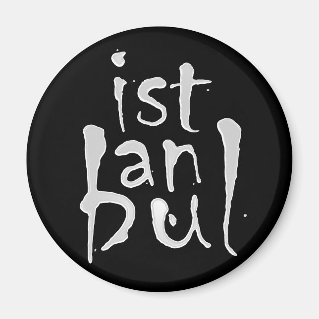 Snyggt Istanbul Magnet (Framsidan)