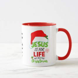 Snyggt JESUS ÄR inte bara till jul för LIV Mugg