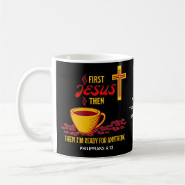 Snyggt Jesus Coffee Älskare Kaffemugg