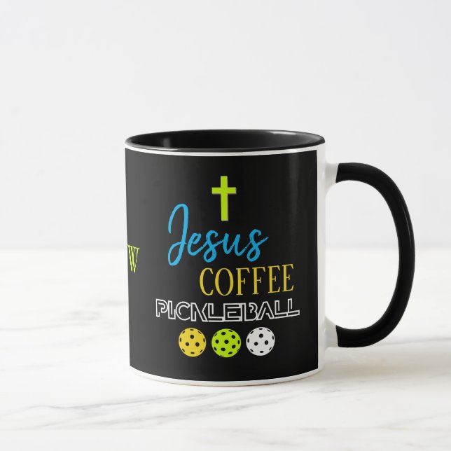 Snyggt JESUS Coffee Pickleball Mugg (Höger)