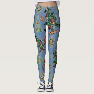 Snyggt Julgran Jewel Bling Leggings