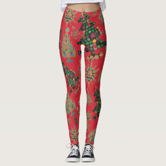 Snyggt Julgran Jewel Bling Leggings