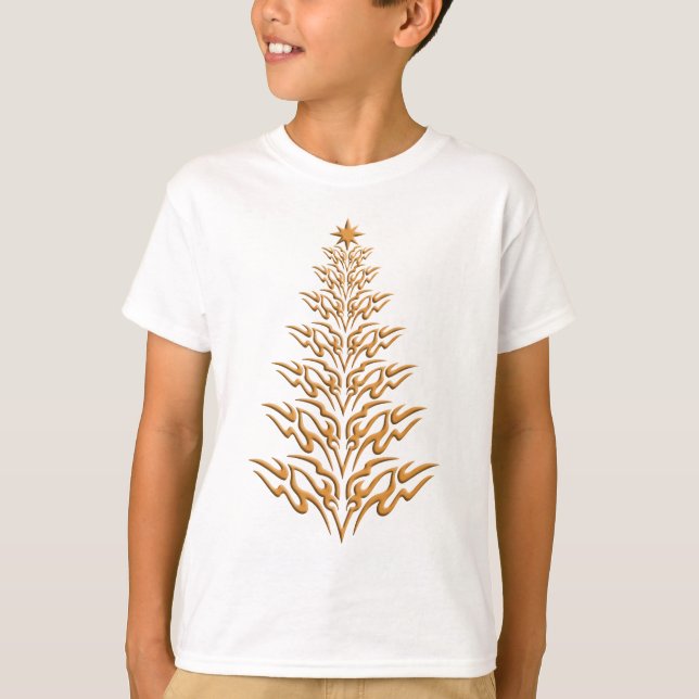 Snyggt Julgran Shirt Tröja (Framsida)