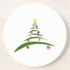 Snyggt Julgran Underlägg Sandsten