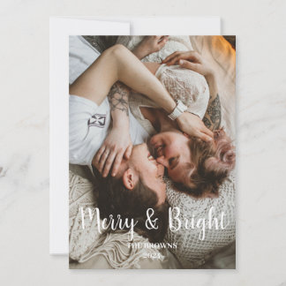 Snyggt Juli - seriefoto för Bright-Stor-familjen Julkort