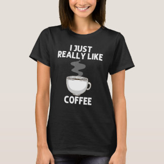 Snyggt kaffe för män kvinnor kopp kaffe  Barista E T Shirt