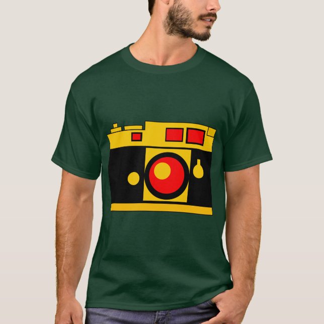 Snyggt Kamera Tee (Framsida)
