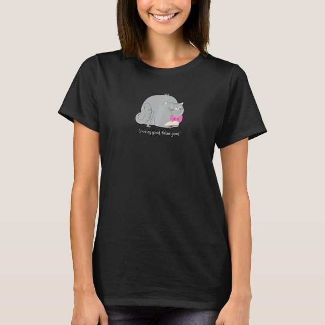 Snyggt Katt Bra   Puns Katt T Shirt (Framsida)