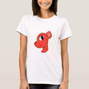 Snyggt kattdjur med öronring t shirt
