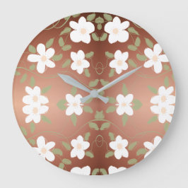 Snyggt klocka med honung brun