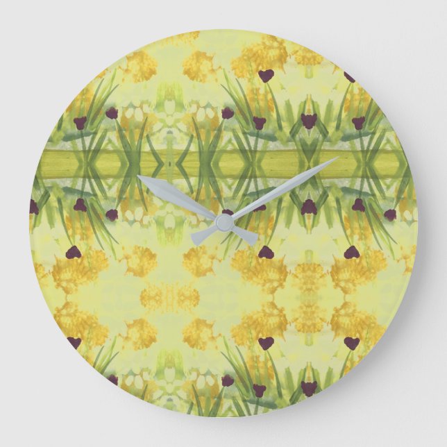 Snyggt klocka med Lila (Framsida)