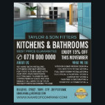 Snyggt Köksdesign, köks- och badrumsbrickor Reklamblad<br><div class="desc">Snyggt Kitchen Design,  Kitchen & Bathroom Fitter Company Reklam Flyer från Affärskortet Store.</div>