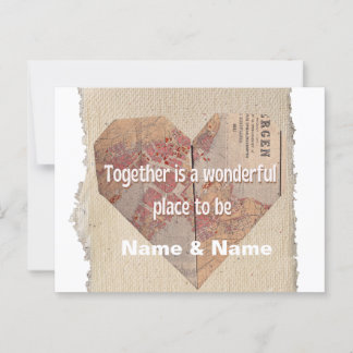 Snyggt kort för personlig till din kära