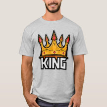 Snyggt Kung Krona T-Shirt
