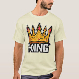 Snyggt Kung Krona T-Shirt
