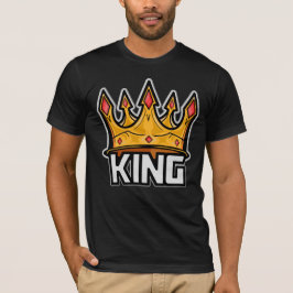 Snyggt Kung Krona T-Shirt