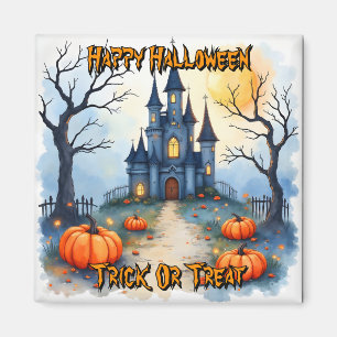 Snyggt Kusligt Trendig Halloween Kollektion Magnet