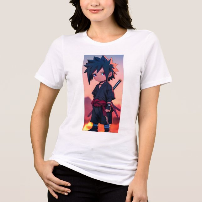 Snyggt Kvinnodesign T-Shirt - Unik konst (Framsida)