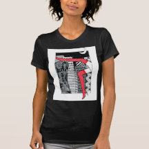 Snyggt kvinnors T-shirt med bild