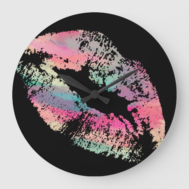 Snyggt Läppar #14 Stor Klocka (Framsida)