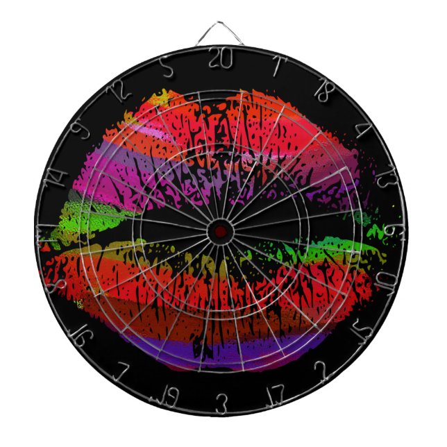 Snyggt Läppar #21 Piltavla (Framsidan)