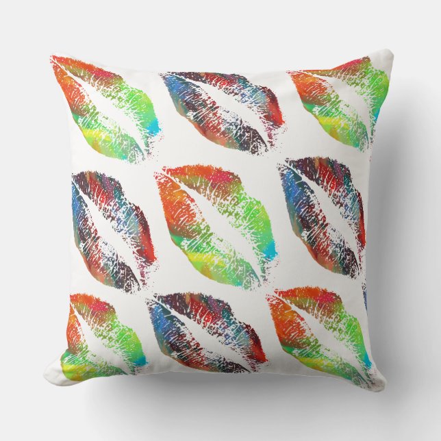 Snyggt Läppar #35 Kudde (Framsida)