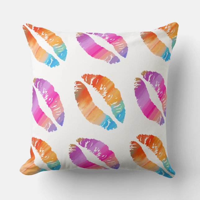 Snyggt Läppar #38 Kudde (Framsida)