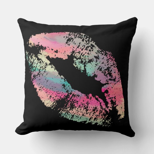 Snyggt Läppar #53 Kudde (Framsida)