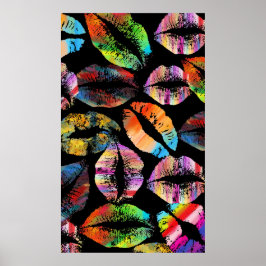 Snyggt Läppar #8 Poster