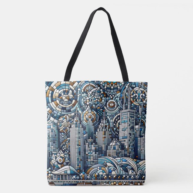Snyggt Large Chicago Shoulder Tote Tygkasse (Framsida)
