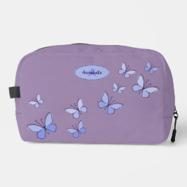 Snyggt Lila Blue Butterfly Kaleidoscope Violet