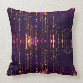 Snyggt Lila Glitter Guld Mogern Sparkl  Kudde