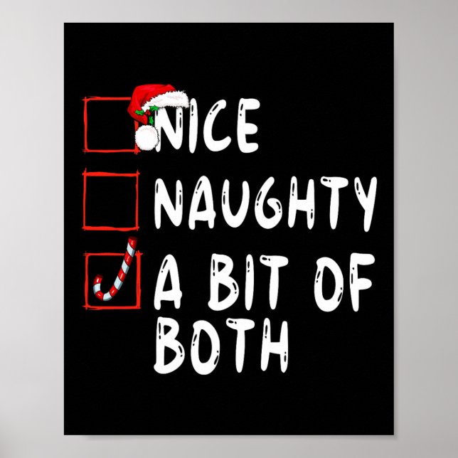 Snyggt, lite av både jultomten Julafton Poster (Framsidan)