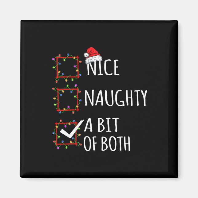 Snyggt, lite av julklapp magnet (Framsidan)