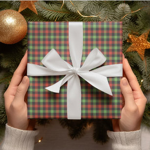 Snyggt Ljus Red & Grönt Play Gift Presentpapper