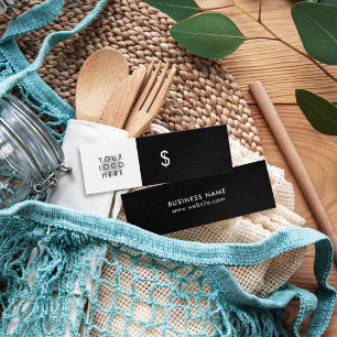 Snyggt Logotypen Minimalistisk Pris Märkre med sva Litet Visitkort