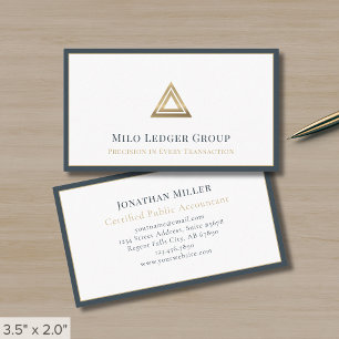 Snyggt Luxury Logotyp Visitkort