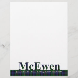 Snyggt MacEwen Play Letterhead Stationery