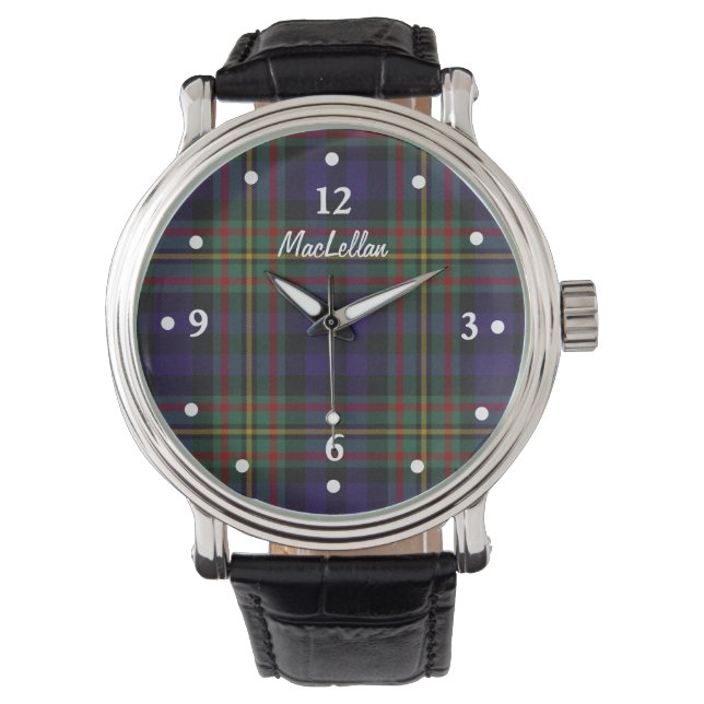 Snyggt MacLellan Play Faced Anpassningsbar Watch Armbandsur (Framsida)