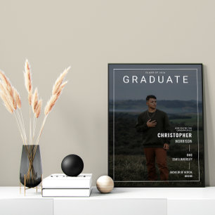 Snyggt Magazine Cover Photo Student Poster