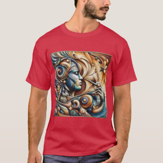 "Snyggt Manar tryckt T-Shirt - Trendig Graphic Te