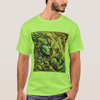 "Snyggt Manar tryckt T-Shirt - Trendig Graphic Te