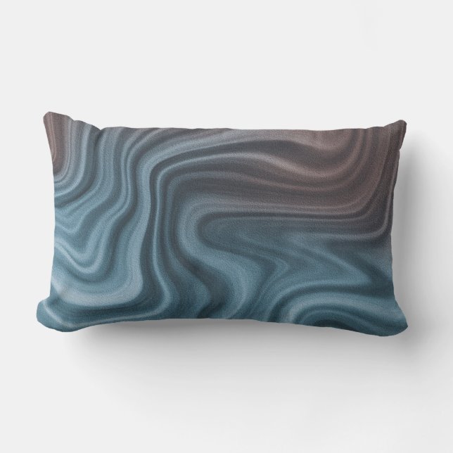Snyggt Marble Mönster Lumbarkudde (Framsida)